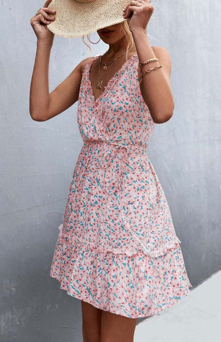 Robe Champêtre Vieux Rose | Reine Rustique