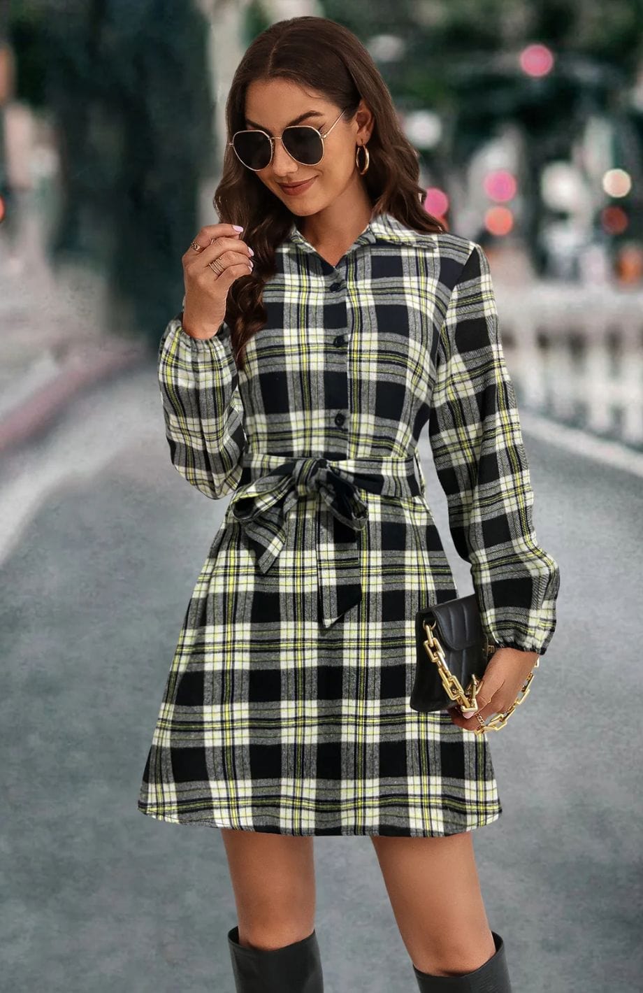 Robe Chemise Femme Champêtre | Reine Rustique