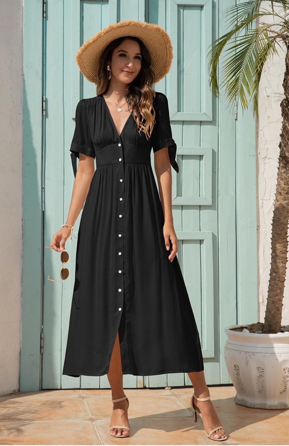 Robe Chemise Fluide Champêtre | Reine Rustique