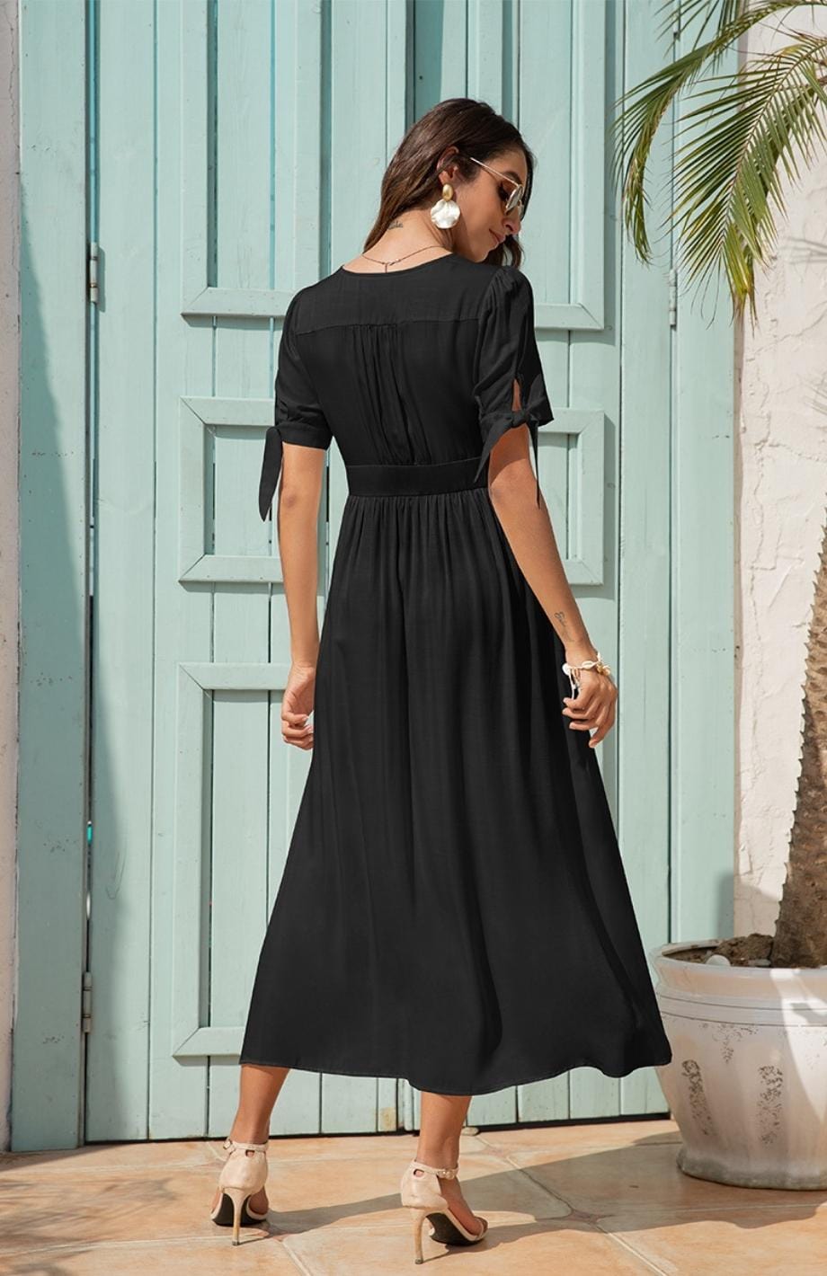 Robe Chemise Fluide Champêtre | Reine Rustique