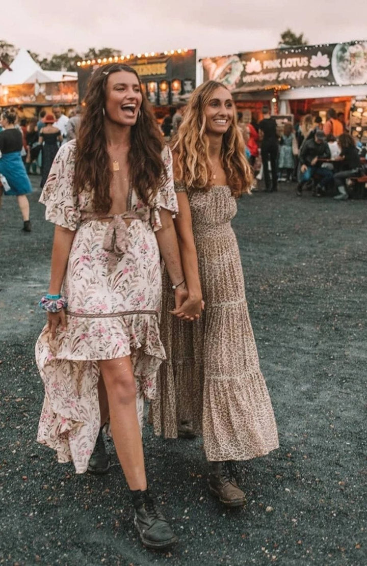 Robe Cocktail Bohème Chic | Reine Rustique