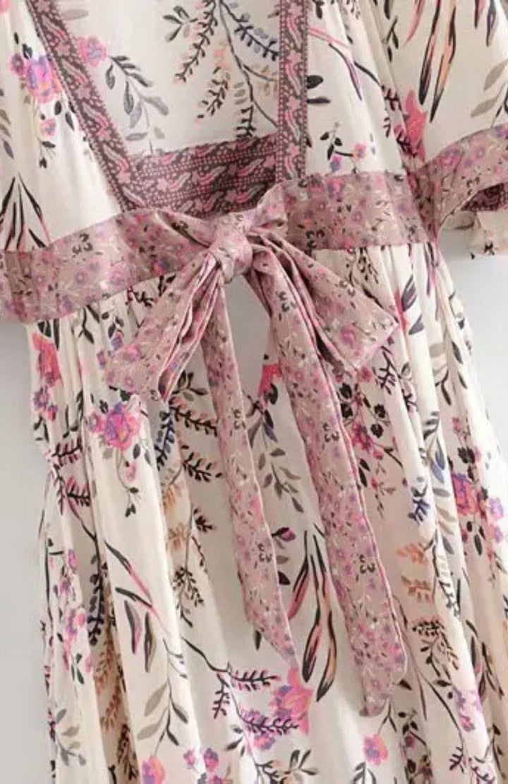 Robe Cocktail Bohème Chic | Reine Rustique