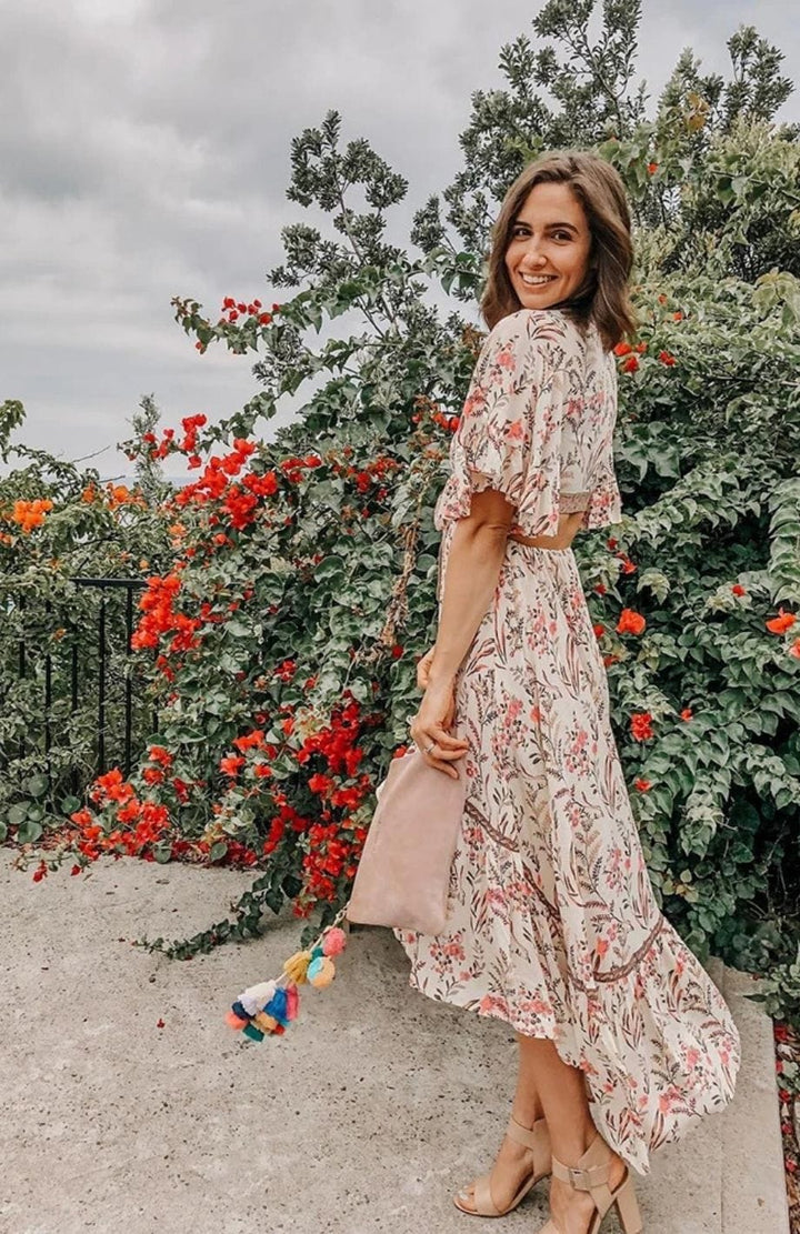 Robe Cocktail Bohème Chic | Reine Rustique