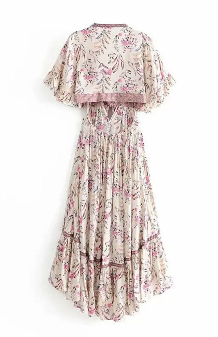 Robe Cocktail Bohème Chic | Reine Rustique