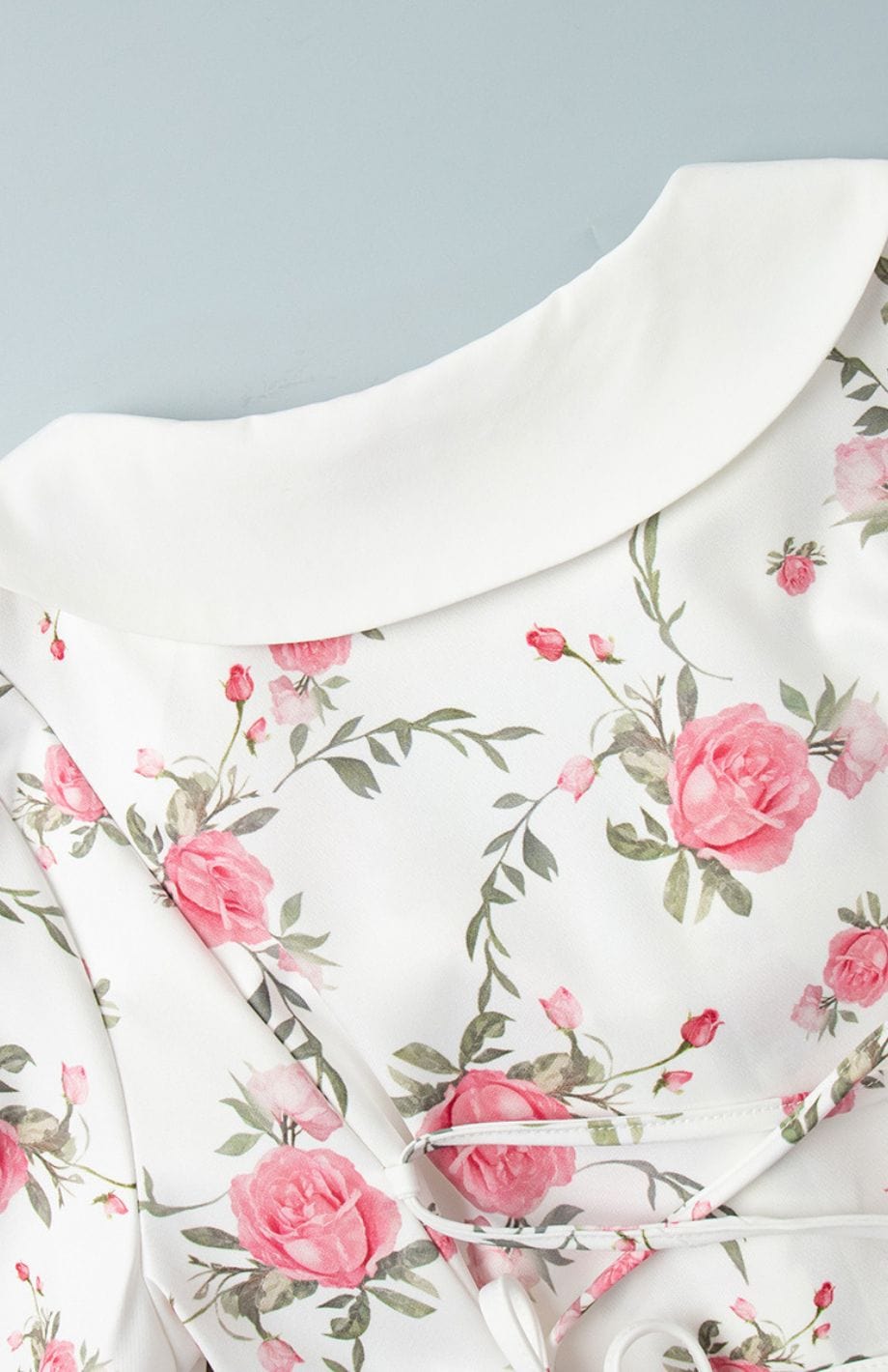 Robe Courte Champêtre Fleurs Chic Petites Manches