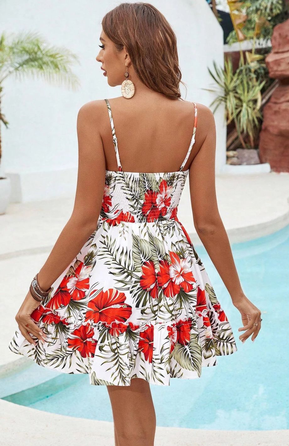 Robe Courte Florale