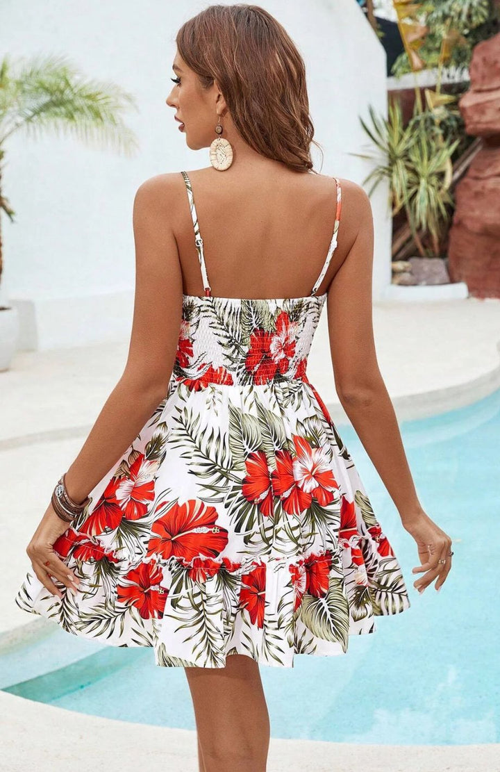 Robe Courte Florale