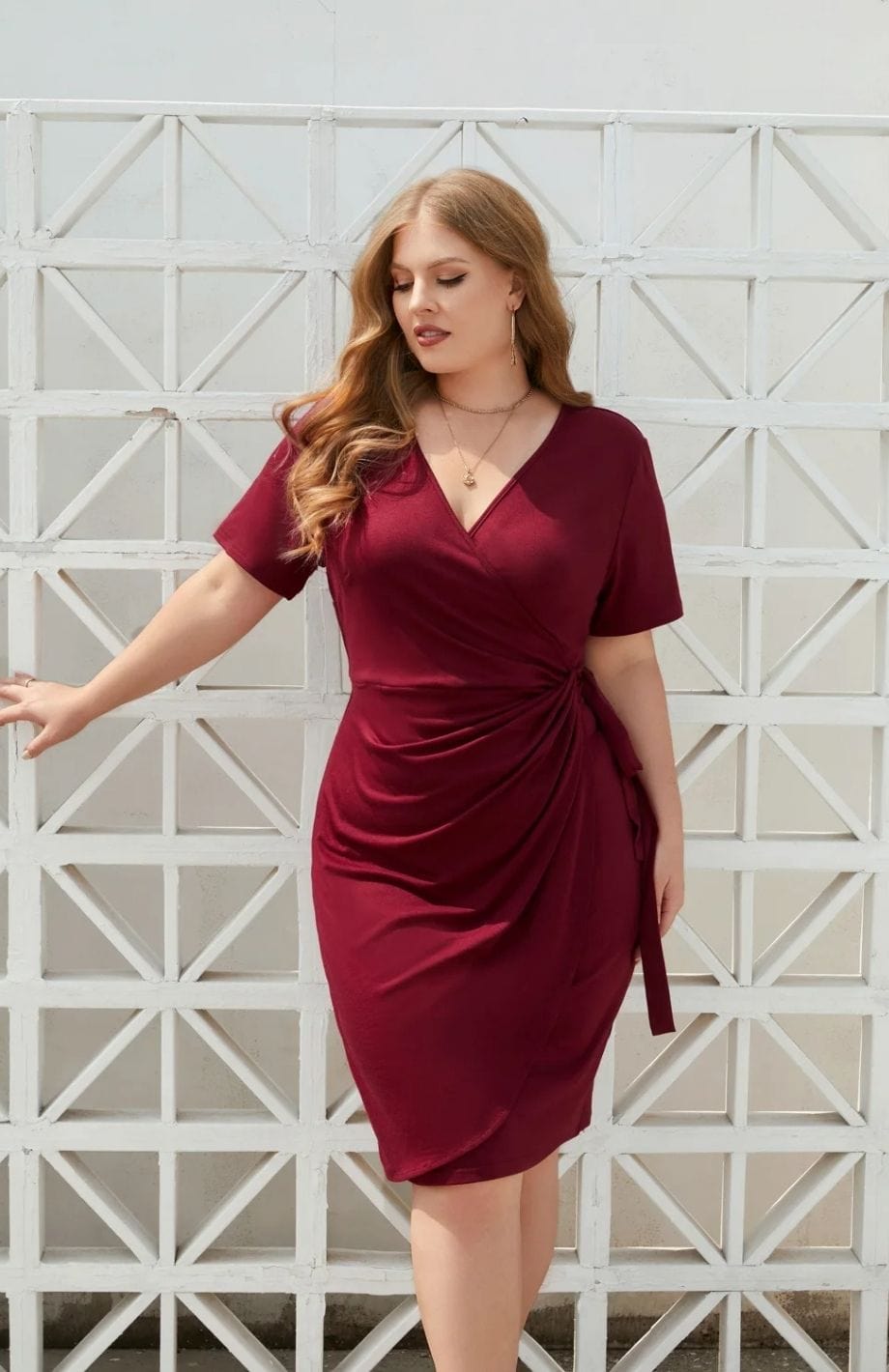 Robe de Fête Grande Taille | Reine Rustique