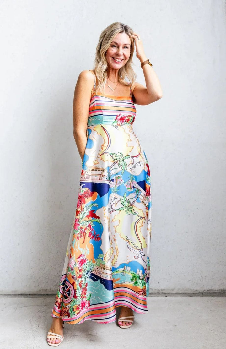 Robe De Jardin | Reine Rustique COLORÉ / S
