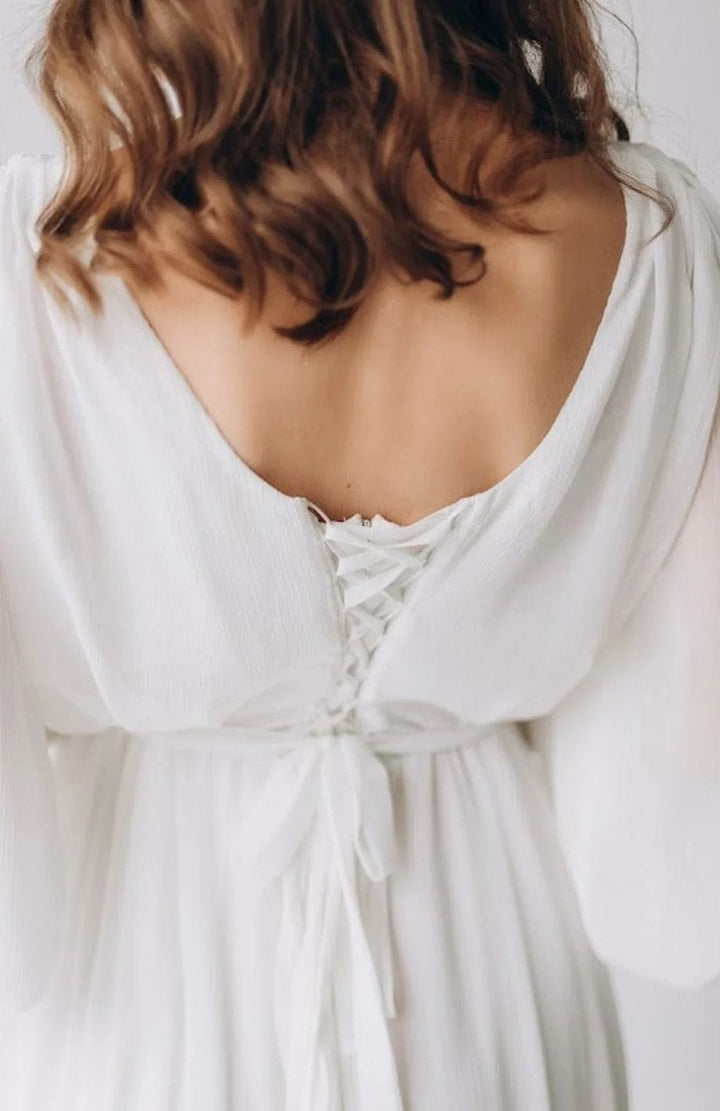 Robe De Mariée Bohème Grossesse | Reine Rustique