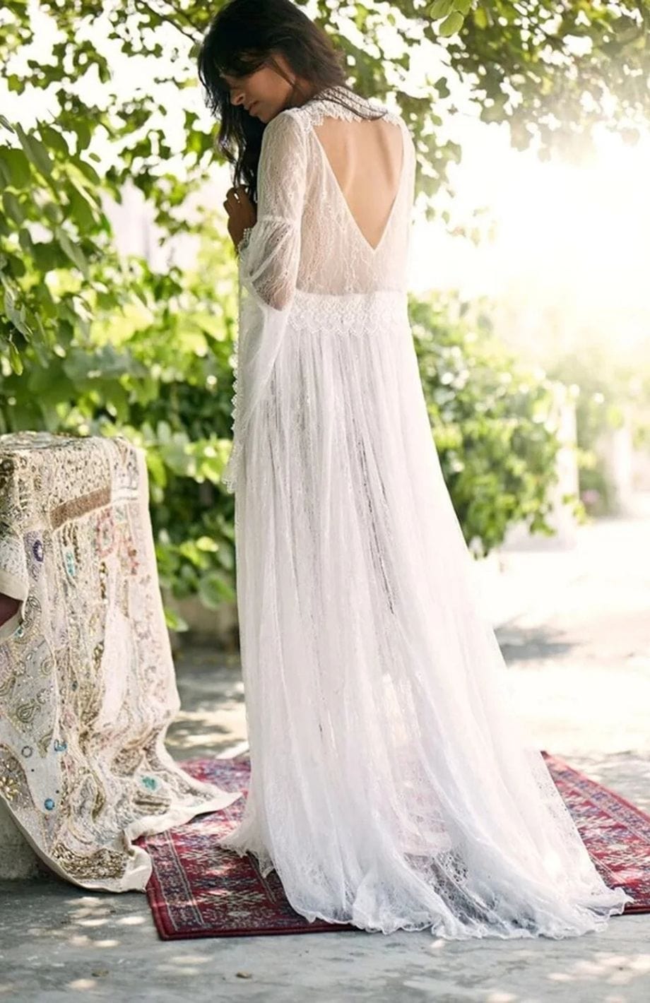 Robe De Mariée Bohème Paris | Reine Rustique