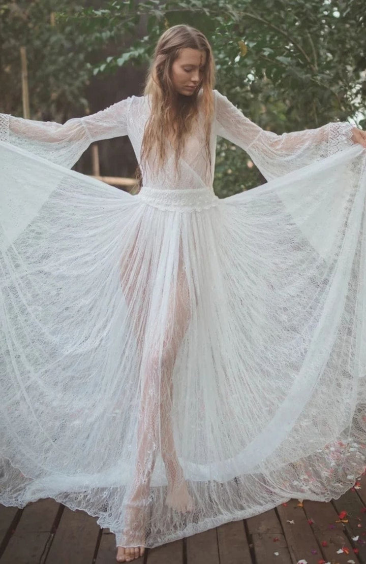 Robe De Mariée Bohème Paris | Reine Rustique