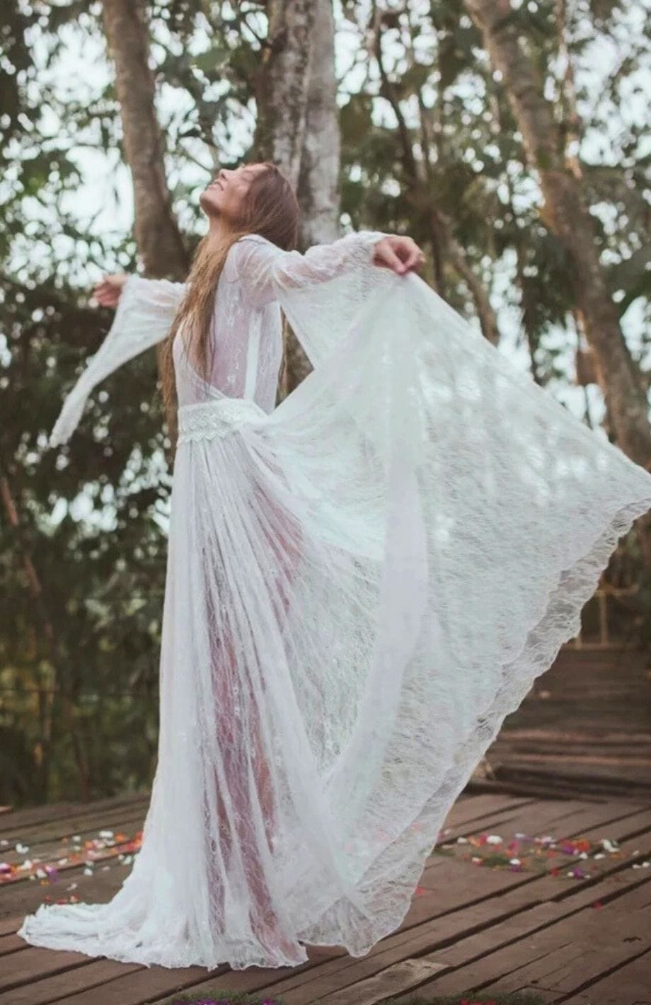 Robe De Mariée Bohème Paris | Reine Rustique
