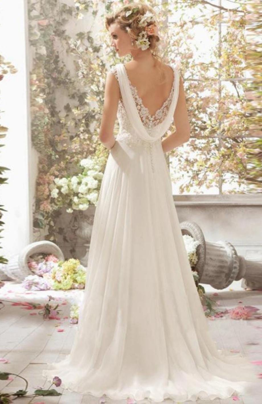 Robe De Mariée Champêtre Bohème Chic | Reine Rustique