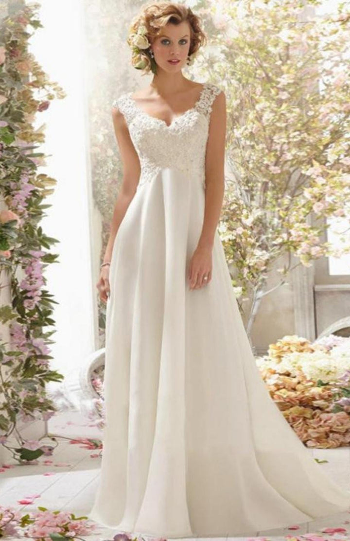 Robe De Mariée Champêtre Bohème Chic | Reine Rustique IVOIRE / 2