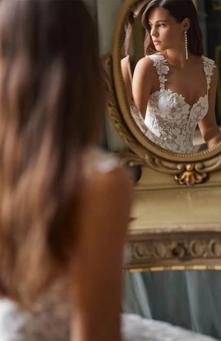 Robe De Mariée Champêtre Dos Nu