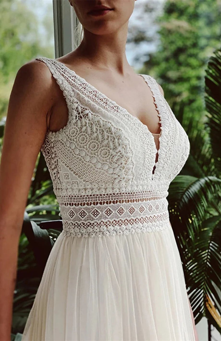 Robe De Mariée Dos Nu Bohème
