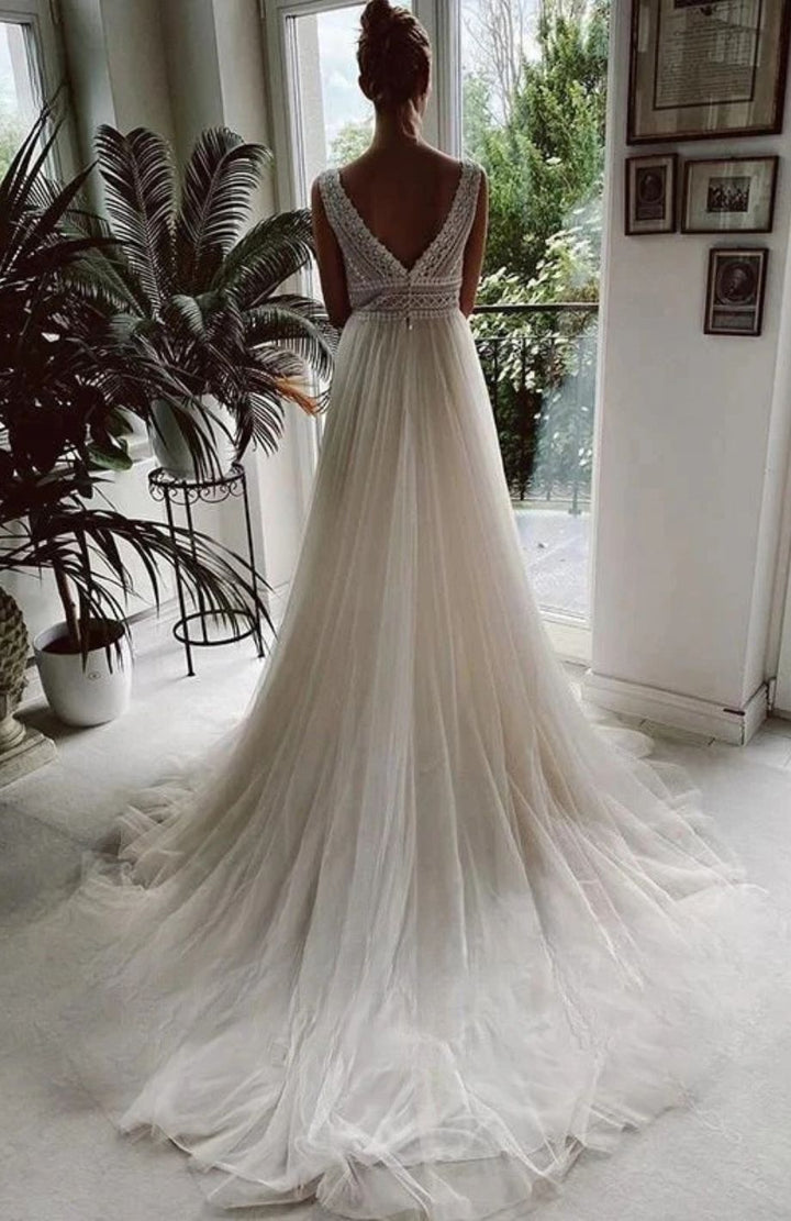 Robe De Mariée Dos Nu Bohème