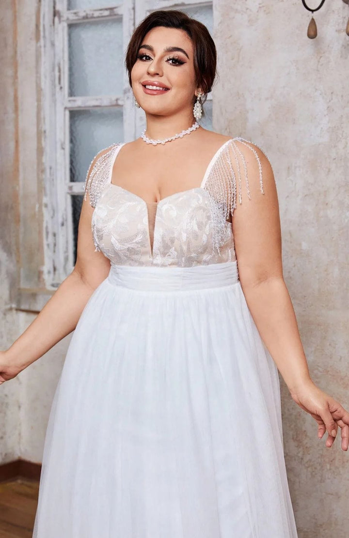 Robe De Mariée Femme Ronde Grande Taille