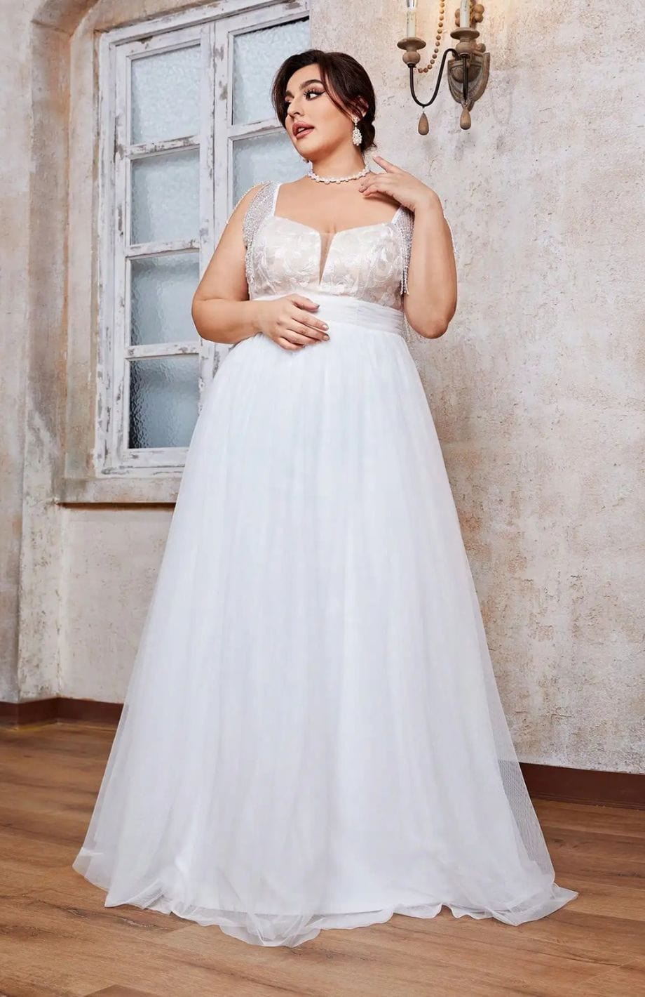Robe De Mariée Femme Ronde Grande Taille