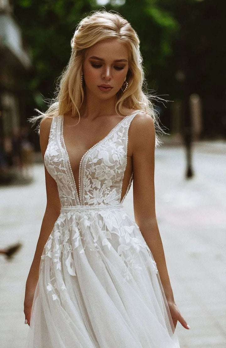 Robe De Mariée pour Mariage Champêtre | Reine Rustique