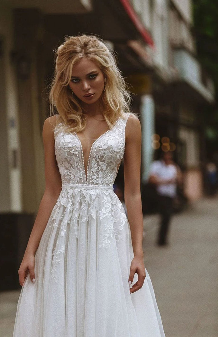 Robe De Mariée pour Mariage Champêtre | Reine Rustique