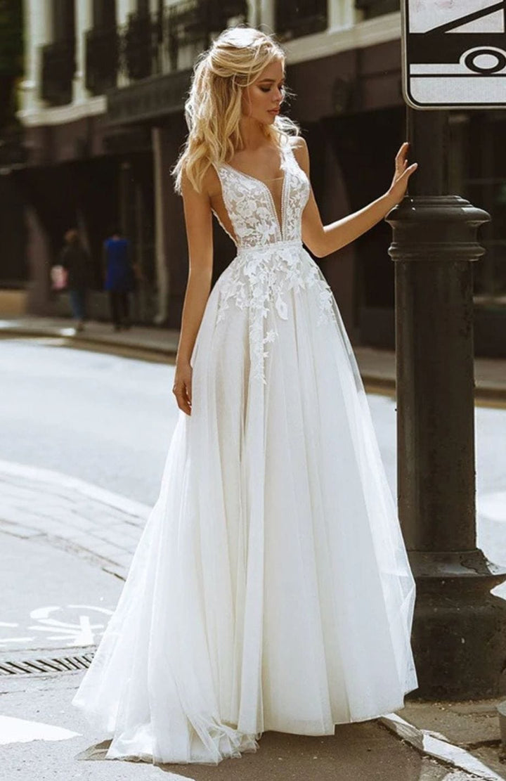 Robe De Mariée pour Mariage Champêtre | Reine Rustique