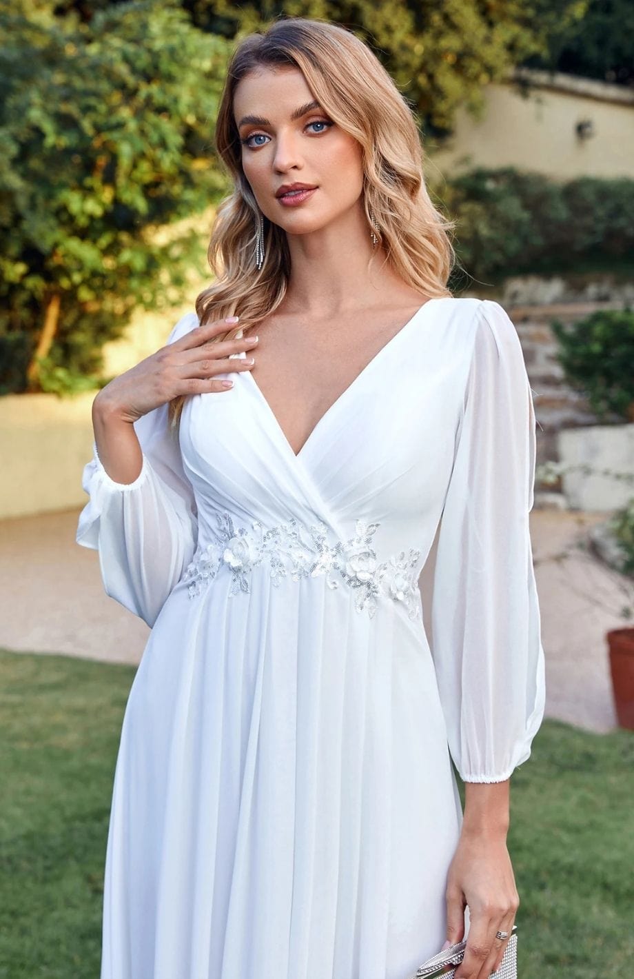 Robe De Mariée Simple Bohème | Reine Rustique