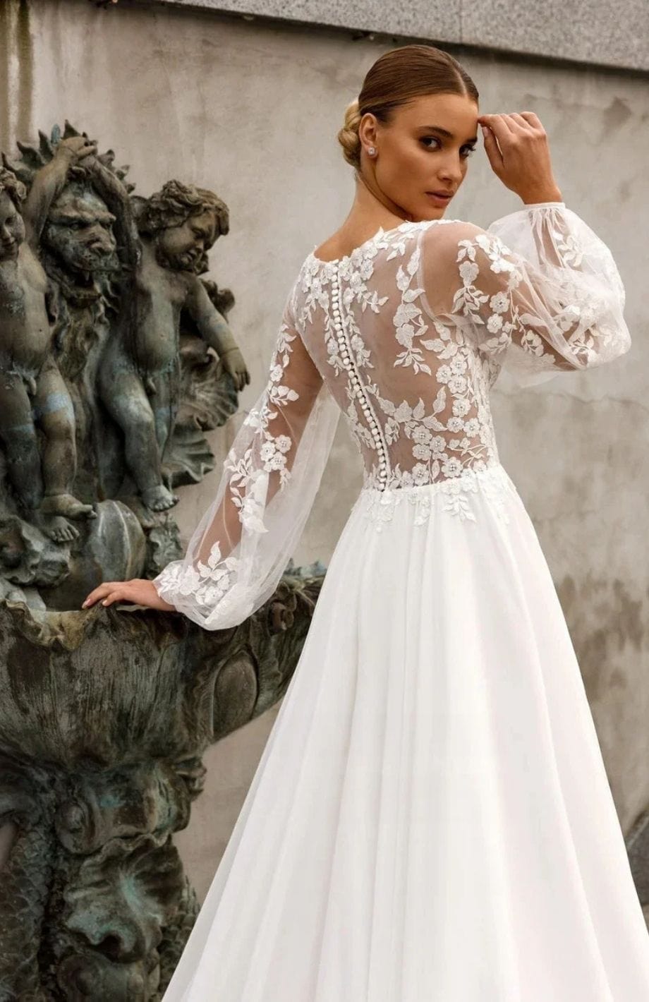 Robe De Mariée Sirène Bohème | Reine Rustique