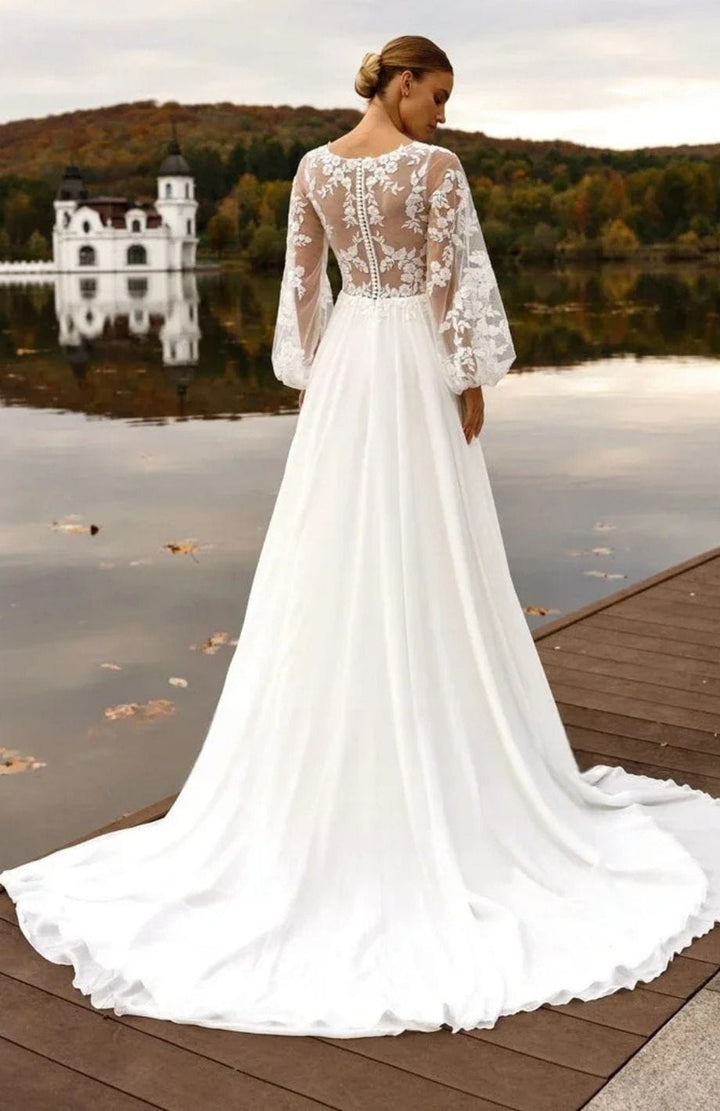 Robe De Mariée Sirène Bohème | Reine Rustique