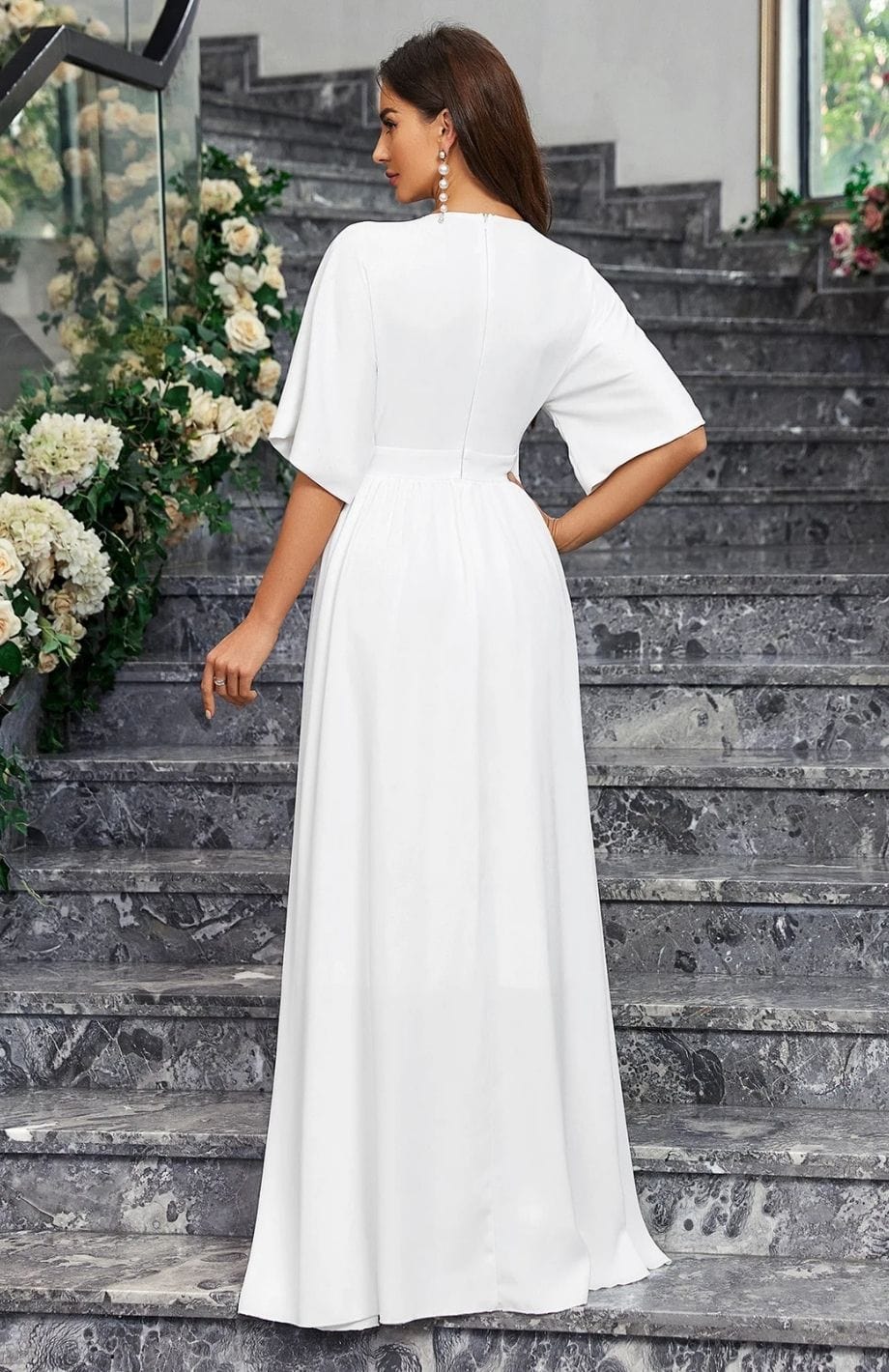 Robe De Mariée Trapeze Bohème | Reine Rustique