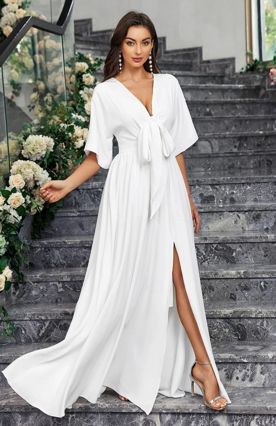 Robe De Mariée Trapeze Bohème | Reine Rustique
