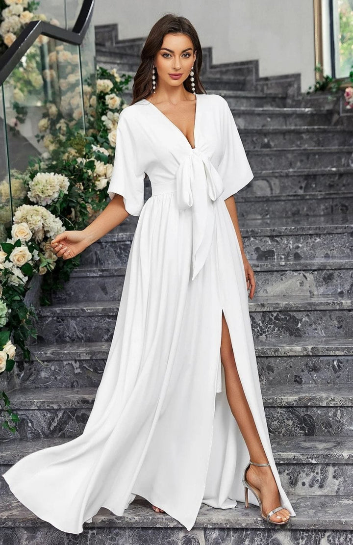Robe De Mariée Trapeze Bohème | Reine Rustique