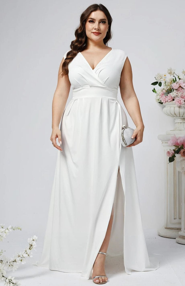 Robe De Mariée Xxl BLANC / 1XL