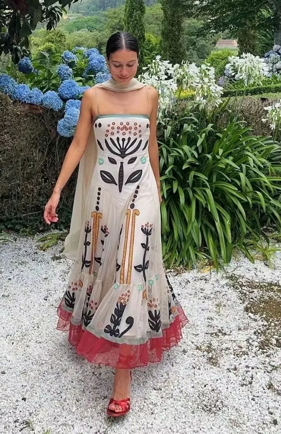 Robe De Plage Bohème BEIGE / S