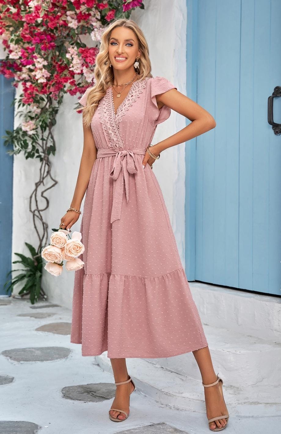 Robe Demoiselle D'honneur Champêtre Chic | Reine Rustique