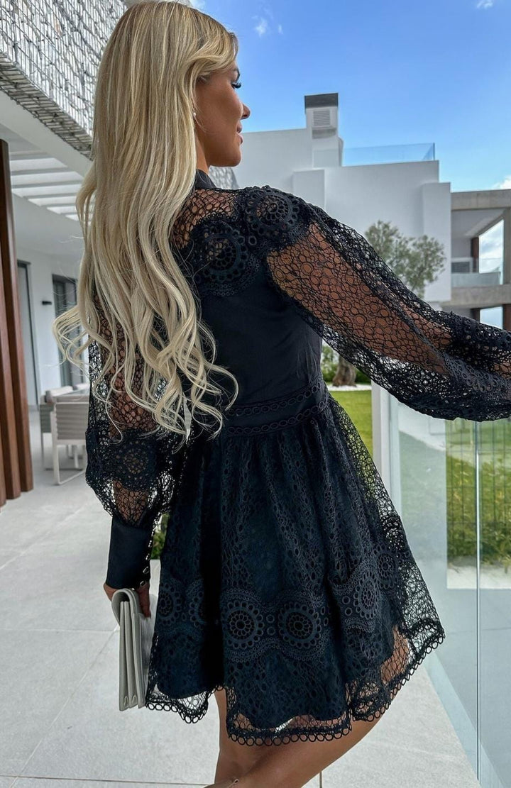 Robe Dentelle Champêtre Chic | Reine Rustique