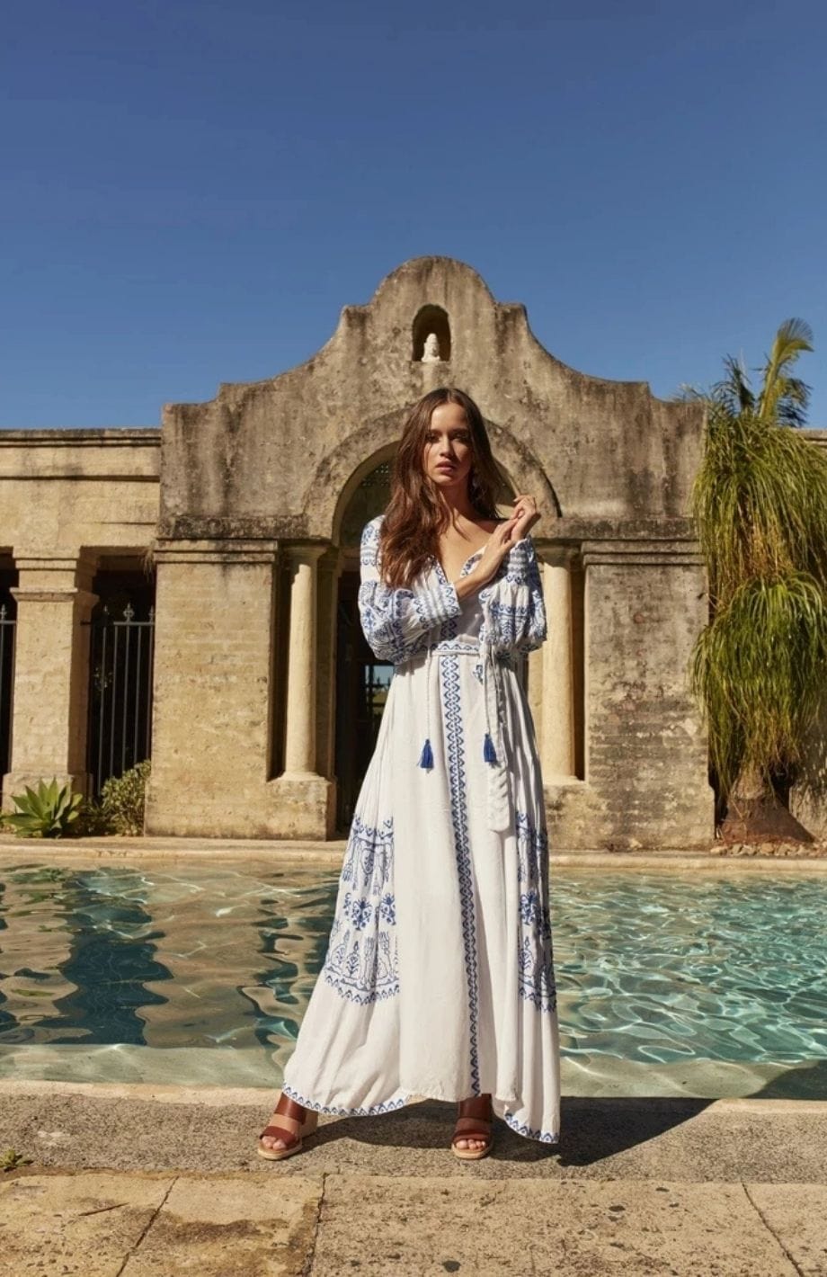 Robe En Lin Bohème Chic | Reine Rustique
