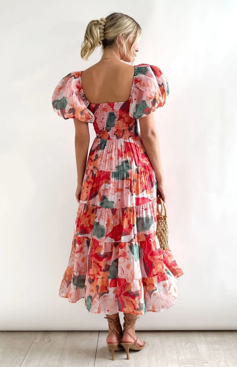 Robe Fleurie Pour Mariage Champêtre | Reine Rustique