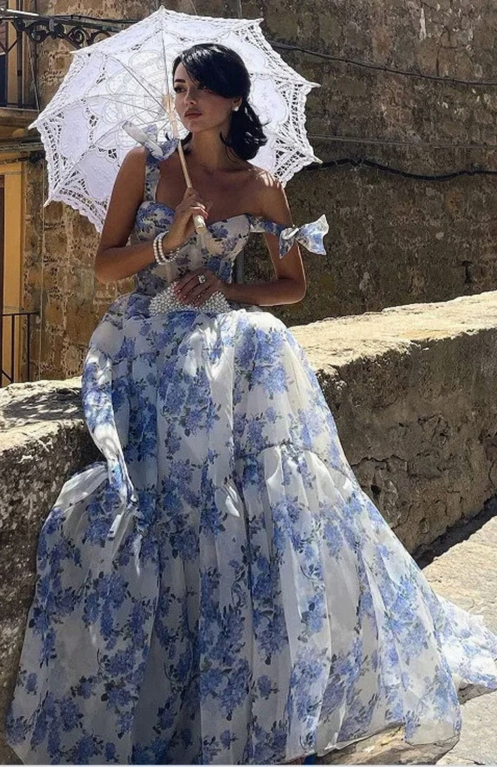 Robe Floral Mariage | Reine Rustique