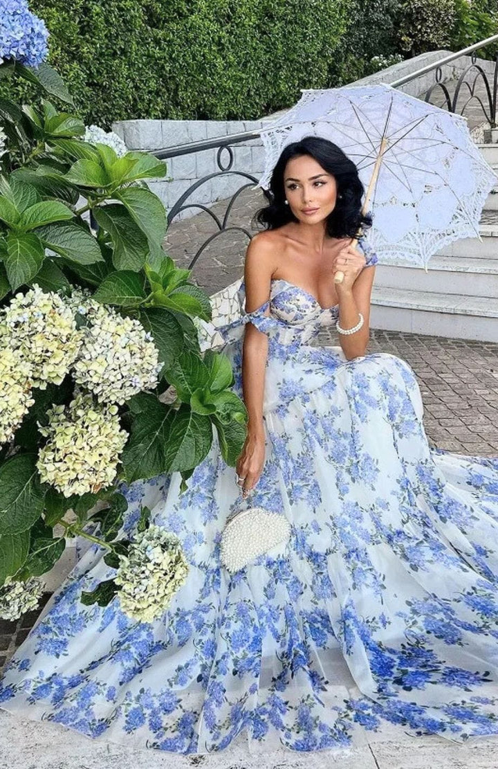 Robe Floral Mariage | Reine Rustique