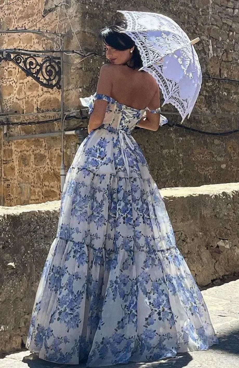 Robe Floral Mariage | Reine Rustique