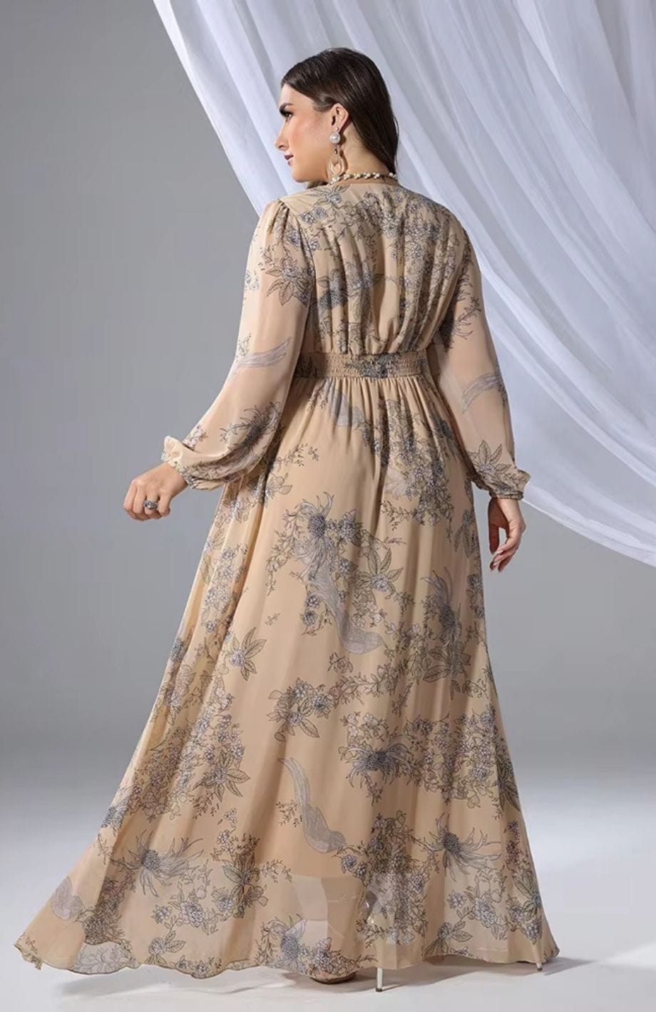 Robe Grande Taille Bohème Chic | Reine Rustique