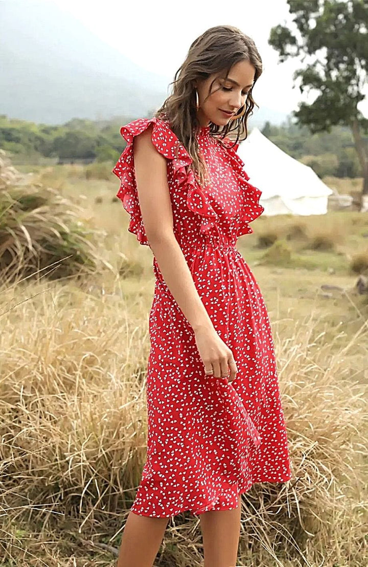 Robe Imprimé Floral | Reine Rustique