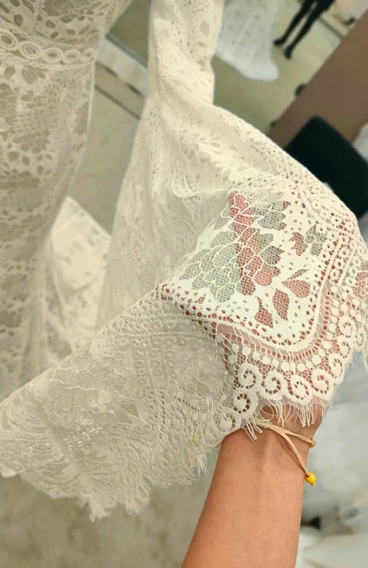Robe Ivoire Bohème | Reine Rustique