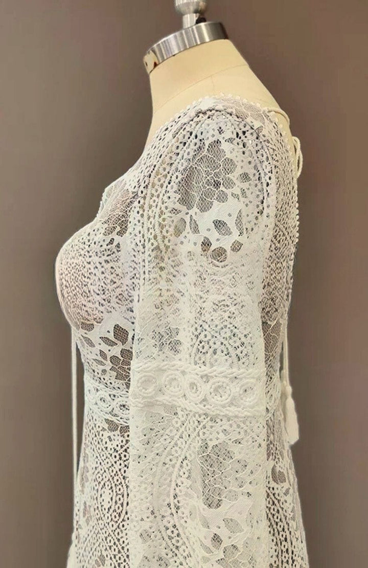 Robe Ivoire Bohème | Reine Rustique
