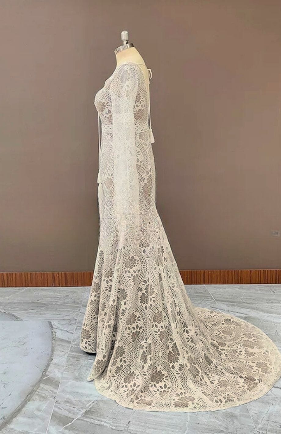 Robe Ivoire Bohème | Reine Rustique