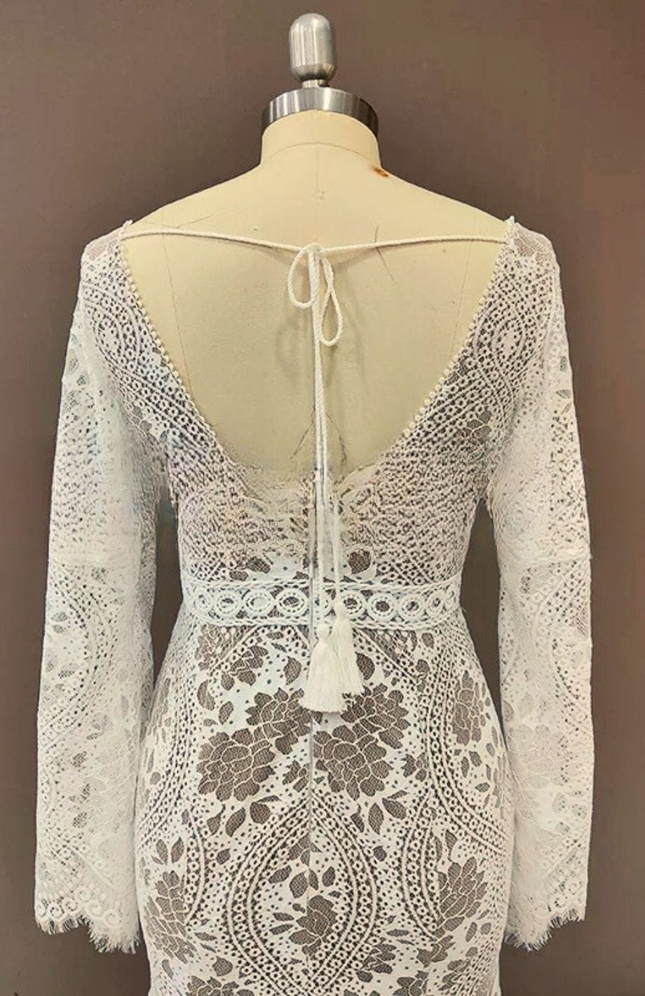 Robe Ivoire Bohème | Reine Rustique