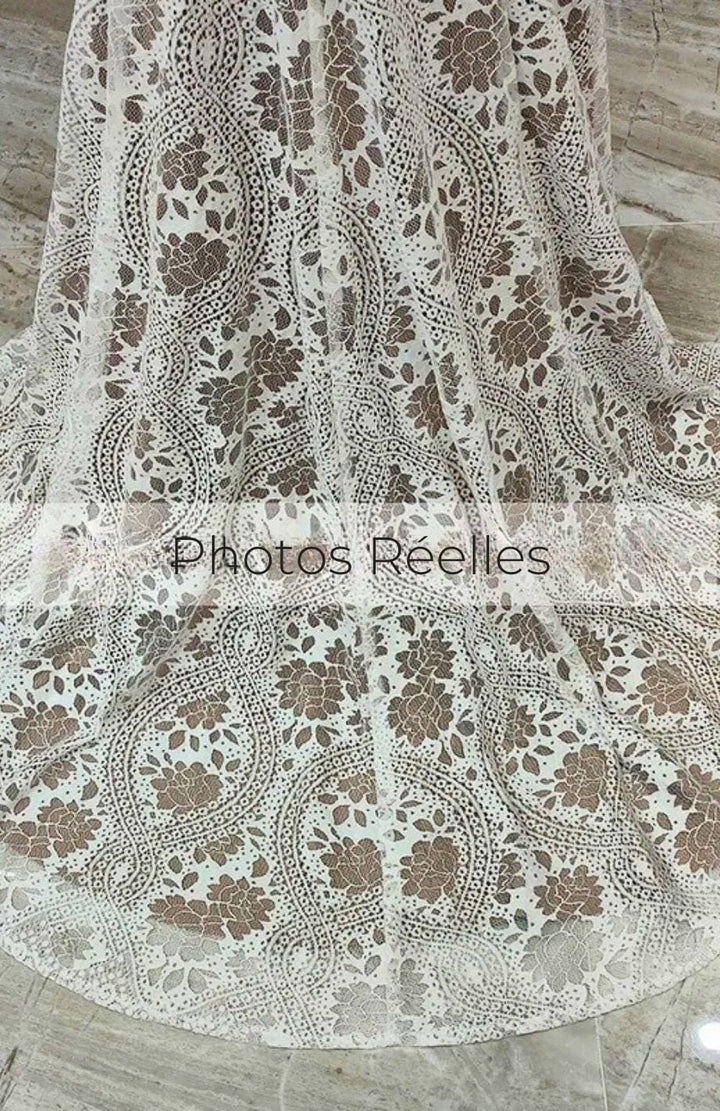 Robe Ivoire Bohème | Reine Rustique
