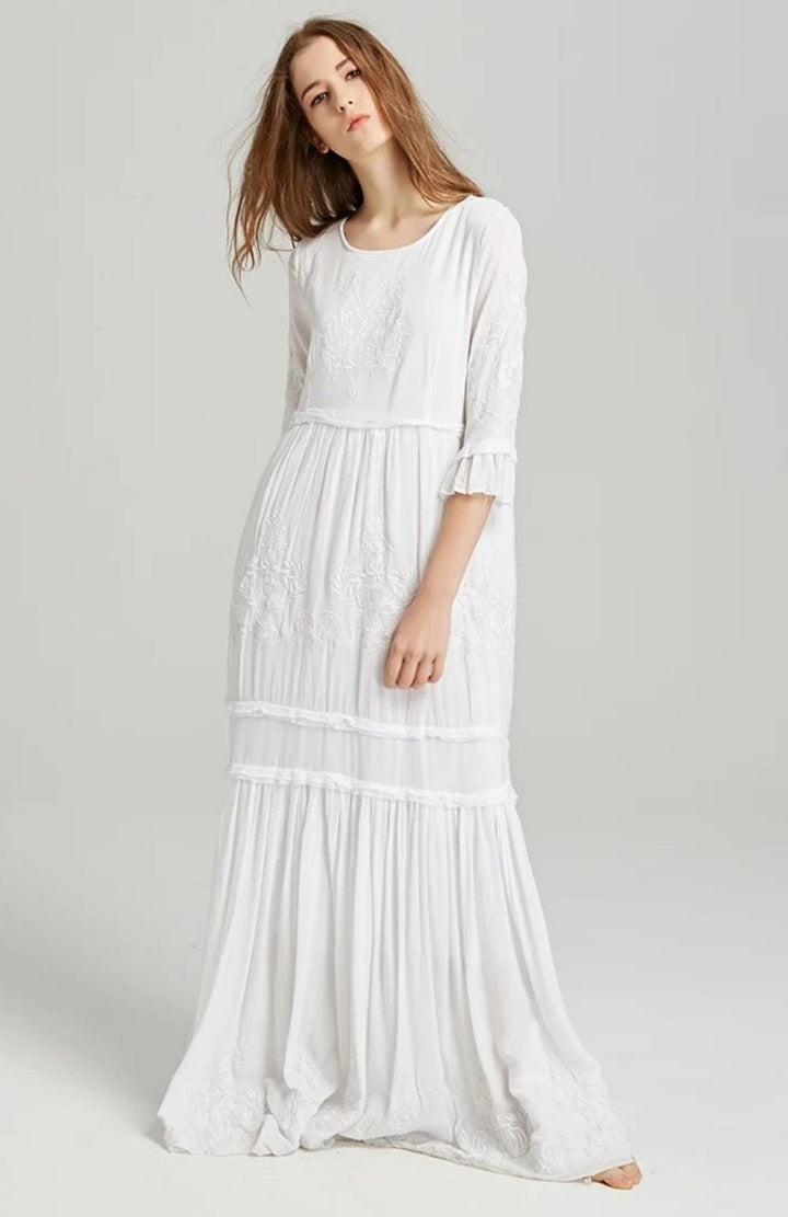 Robe Longue Bohème | Reine Rustique